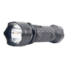 LED ліхтар ручний акумуляторний LEBRON L-HL-12, ABS, чорний, 1W, 250mAh