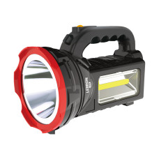 LED ліхтар прожекторний переносний акумуляторний LEBRON L-HL-78, ABS, 2W/4W+3W COB, 3000mAh