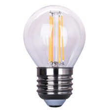LED лампа VELMAX V-Filament-G45, 6W, E27, 4100K, 600Lm