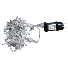 LED гірлянда VELMAX V-SSL, лінійна 10м, 100LED, 7500К, прозорий кабель, IP65