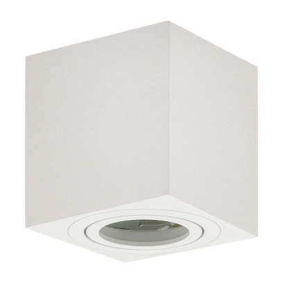 Світильник VELMAX V-DL-S, max 50W, GU10, 220V, 80*80*84, білий, 22-30-13