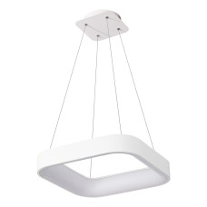 LED світильник VELMAX V-PL-VERONA-S, max 80W, 3000K-6500K, 5200Lm, пульт ДК, білий
