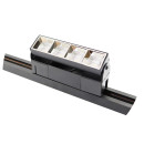 Трековый линейный поворотный LED светильник VELMAX V-TRL-LA, 10W, 800Lm, 4100K, 220V, черный, 25-31-64 Трековый линейный поворотный LED светильник VELMAX V-TRL-LA, 10W, 800Lm, 4100K, 220V, черный, 25-31-64