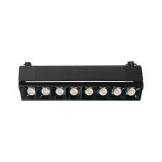 Трековий лінійний поворотній LED світильник VELMAX V-TRL-LA-Black-L, 20W, 1600Lm, 4100K, 220V, чорний