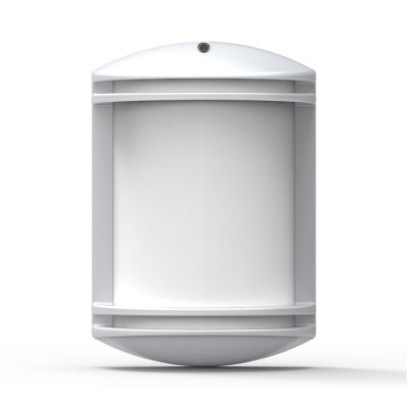 Світильник парковий GARDEN настінний, 40W, E27, IP44, ударост. PC/PP, сірий, (016 038 010125), 38-52-15