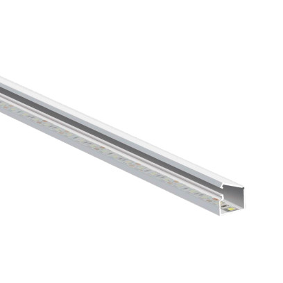 Кабель-канал для LED стрічки   13х12,5/2000мм, Mutlusan, прозорий (001 004 013012 20 44), 54-39-32