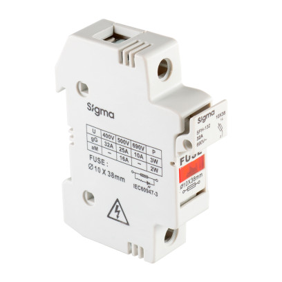 Держатель предохранителя плавкого SIGMA 1Р, 32А (SFH132), 55-73-50