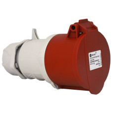 Розетка силова 32А/5 (3Р+N+РЕ) IP44, TP electric (3107-304-1601)