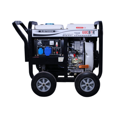 Генератор дизельний GUCBIR GJD7000H, 7kVA, 1 фаза, 75-90-20