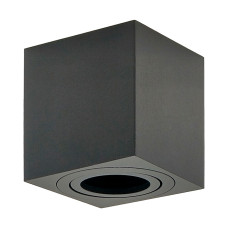  Светильник VELMAX V-DL-S, max 50W, GU10, 220V, 80*80*84, черный
