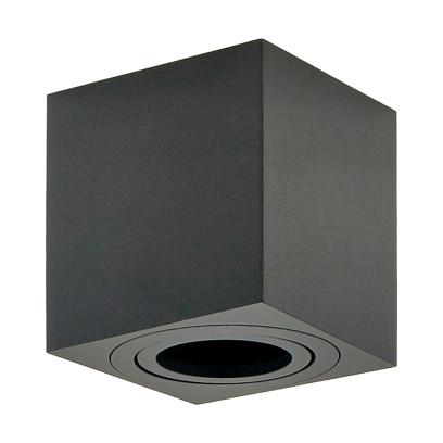Світильник VELMAX V-DL-S, max 50W, GU10, 220V, 80*80*84, чорний, 22-30-14
