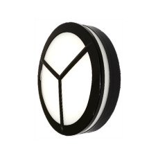 LED світильник LEBRON L-FL05-R, 24W, 2100Lm, 4100K, IP65, чорний
