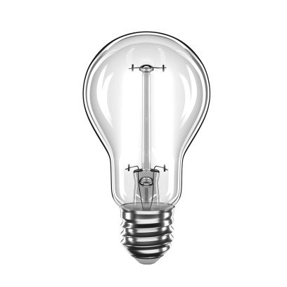 LED лампа VELMAX V-Filament-A60, 2W, E27, 4100K, 200Lm., 21-40-06