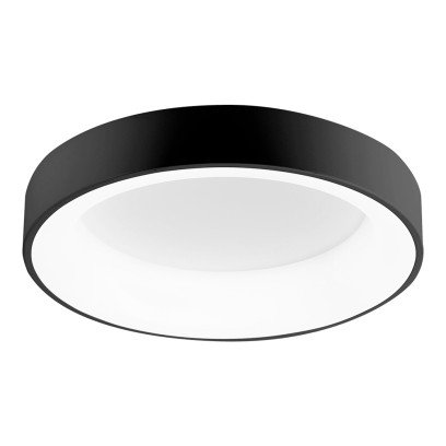 LED светильник VELMAX V-CL-VERONA-R, max 50W, 3000K-6500K, 3000Lm, пульт ДУ, черный, 23-46-02