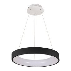 LED світильник VELMAX V-PL-VERONA-R, max 50W, 3000K-6500K, 3000Lm, пульт ДК, чорний