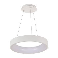 LED світильник VELMAX V-PL-VERONA-R, max 50W, 3000K-6500K, 3000Lm, пульт ДК, білий