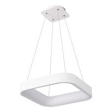 LED світильник VELMAX V-PL-VERONA-S, max 80W, 3000K-6500K, 5200Lm, пульт ДК, білий