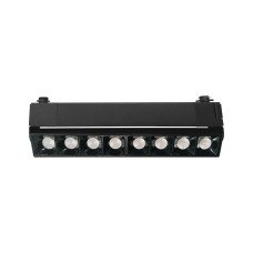 Трековий лінійний поворотній LED світильник VELMAX V-TRL-LA-Black-L, 20W, 1600Lm, 4100K, 220V, чорний
