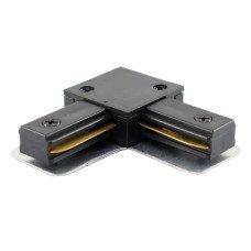  Соединитель шинопровода VELMAX V-LC, Г-образный, черный