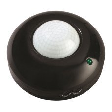 Датчик руху VELMAX V-ІМS-31, AC220V, кут 360°, (ST07), чорний