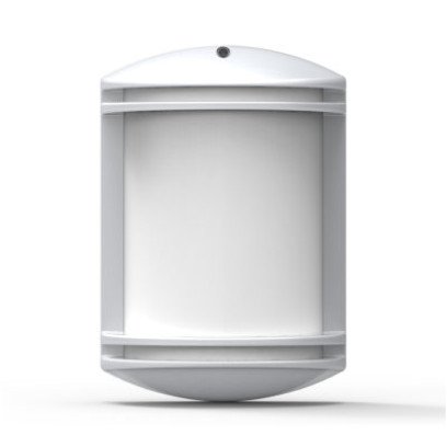 Світильник парковий GARDEN настінний, 40W, E27, IP44, ударост. PC/PP, сірий, (016 038 010125), 38-52-15