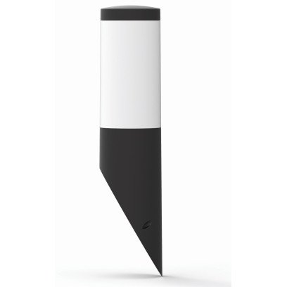 Светильник GARDEN косой, 40W, E27, IP44, ударост. PC/PP, черный, (016 038 010122), 38-52-32