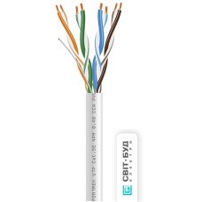 Кабель Dialan UTP Сat.5E 4PR CU 0.48 ПВХ внутр. (1м)