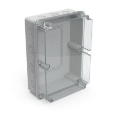 Бокс 225X311X130, термопластик/полікарбонат, IP 65, сірий/прозорий, Mutlusan, (001 046 071130 00 44)