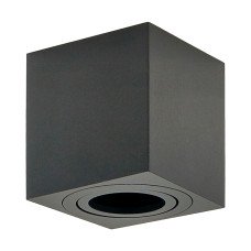  Светильник VELMAX V-DL-S, max 50W, GU10, 220V, 80*80*84, черный