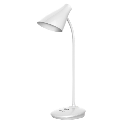 LED лампа настольная LEBRON L-TL-L-48, 4W, 4100K, Li-ion 1200mAh, белая, USB, 15-13-48