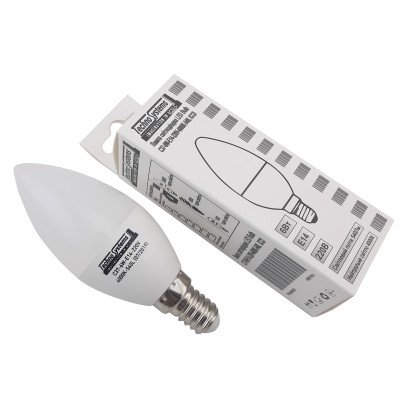 Светодиодная лампа LED Bulb-C37-6W-E14-220V-4000K-540L ICCD TNSy, TNSy5000039