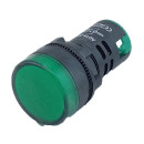 Лампа AD22DS d22mm 380В AC зелений TNSy, TNSy5500467