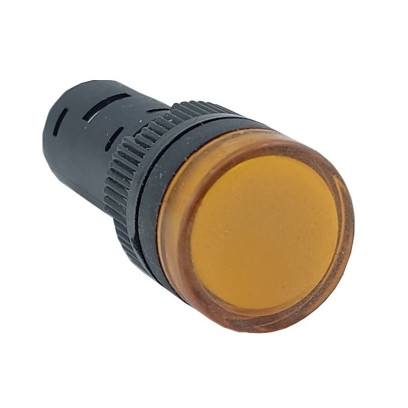 Лампа AD16DS d16mm 24В AC/DC жовтий TNSy, TNSy5500244