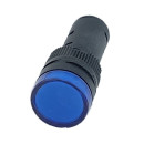Лампа AD16DS d16mm 230В AC синій TNSy, TNSy5500250