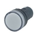 Лампа AD22DS d22mm 230В AC біла TNSy, TNSy5500231
