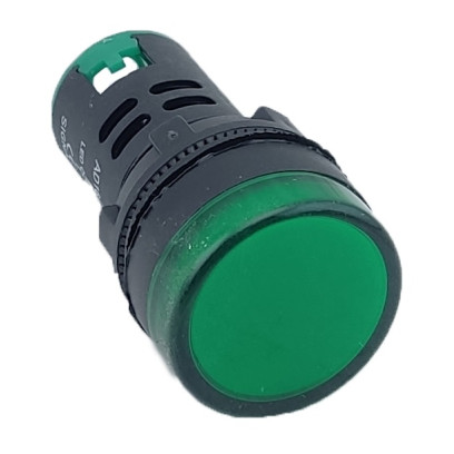 Лампа AD22DS d22mm 24В AC/DC зелений TNSy, TNSy5500236 Лампа AD22DS d22mm 24В AC/DC зелений TNSy, TNSy5500236