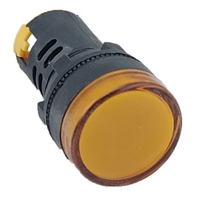 Лампа AD22DS d22mm 24В AC/DC жовтий TNSy, TNSy5500234
