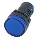 Лампа AD22DS d22mm 24В AC/DC синій TNSy, TNSy5500240
