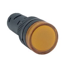 Лампа AD16DS d16mm 24В AC/DC желтый TNSy