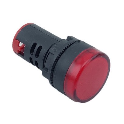 Лампа AD22DS d22mm 380В AC червоний TNSy, TNSy5500468