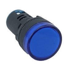 Лампа AD22DS d22mm 230В AC синий TNSy