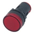 Лампа AD22DS d22mm 24В AC/DC червоний TNSy, TNSy5500238
