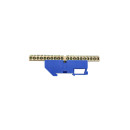Шина изолированная «N» на DIN-рейку ШЛИ6х9-20 синий TNSy, TNSy5500188