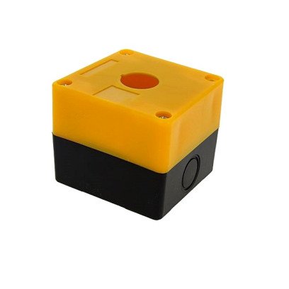 Корпус КП101 для кнопок, 1 місце, жовтий TNSy, TNSy5500297