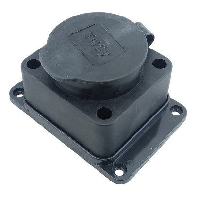Розетка з захисною кришкою з/к RUBBER IP44 TNSy, TNSy5000075