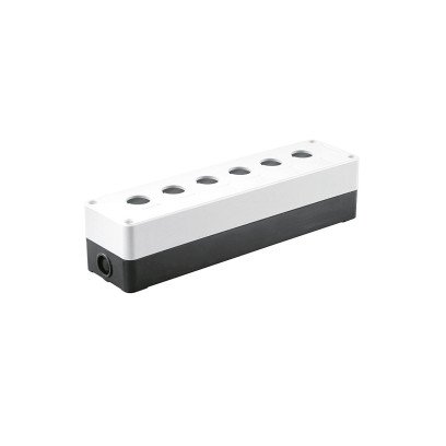 Корпус КП106 для кнопок 6 місць білий TNSy, TNSy5500301/1