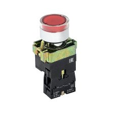 Кнопка XB2-BW3461 1NC с подсветкой, красный TNSy