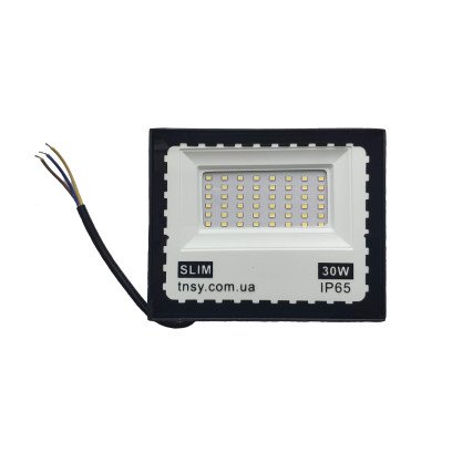 Прожектор LED 30W ULTRA Slim 220V 3000Lm 6500K IP65 TNSy, TNSy5000009