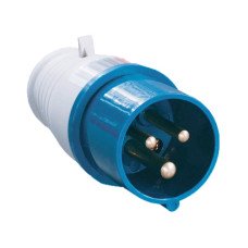 Вилка 023 переносна 2Р+PЕ 32А 220В IP44 TNSy