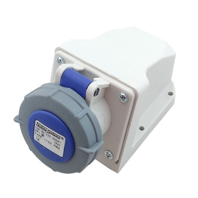 Розетка 1132 PRO стаціонарна 2Р+PЕ 16А 220В IP67 TNSy, TNSy5502046